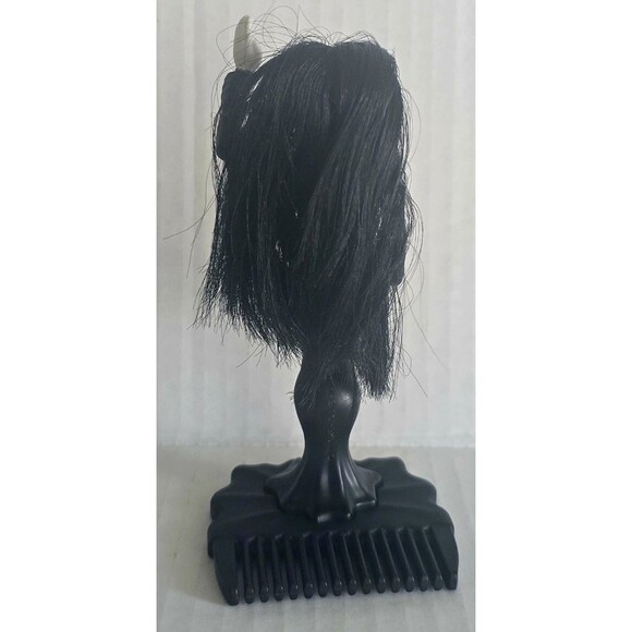 Addams Family Morticia Burger King Happy Meal Toy 2019 Figure w/ Comb Base Stand - Picture 2 of 5